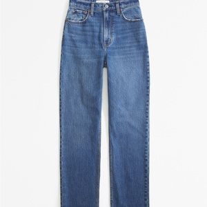 Abercrombie 90s ultra high rise straight